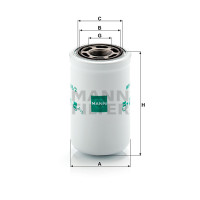 Фильтр масляный MANN-FILTER WH 945/2